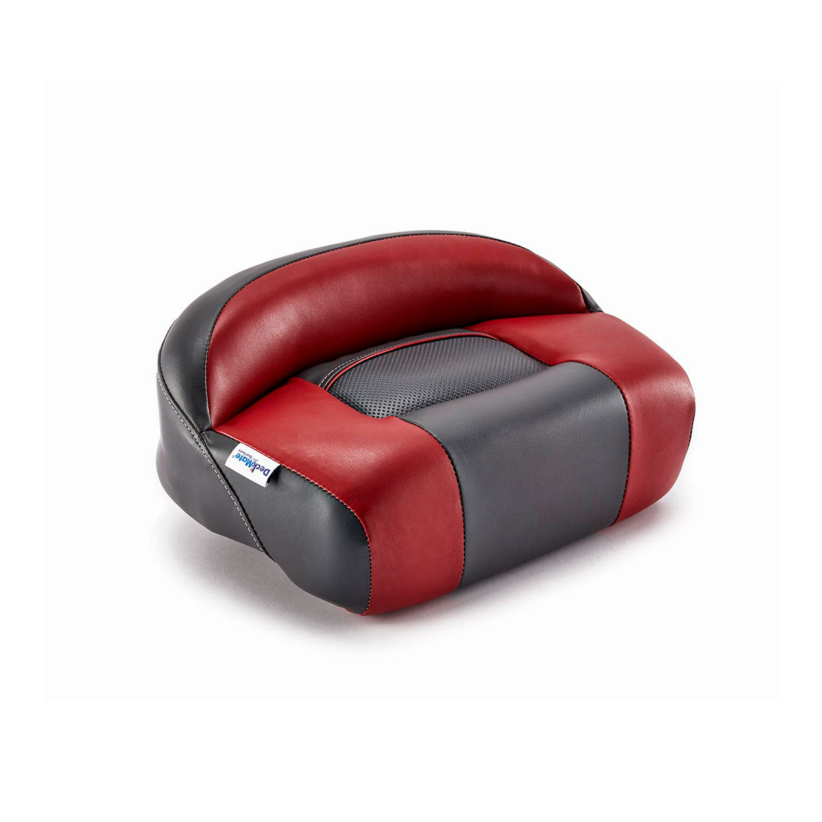 DeckMate Lean Pro Fishing Seat (Charcoal and Red)